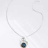 Blue Galaxy Necklace