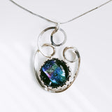 Blue Galaxy Necklace
