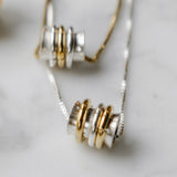 Double Barrel Necklace