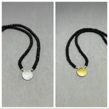 Reversible Gold/Silver Necklace