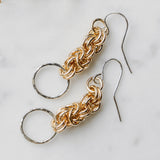 Byzantine Weave Earrings