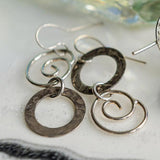 Rings & Swirls Earrings