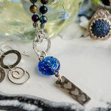 Textured Glass Necklace